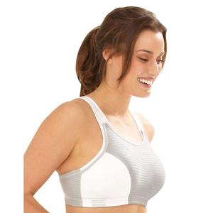 Sports <b>Bra</b> Women Fitness Front Style Adjustable Straps Yoga Wear Breathable Wireless High <b>Stretch</b> Support Top - Product Image 2