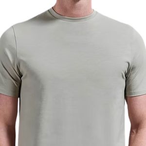 เสื้อยืดคอกลมแขนสั้นผู้ชายแบบลำลอง สวมใส่สบาย เหมาะสำหรับเล่นกีฬาและใส่ในชีวิตประจำวัน - Product Image 3