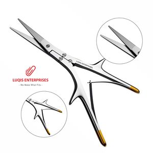 Tijeras Nasales Turbinate Gorney, Anguladas y Dentadas, de Carburo de Tungsteno, Instrumento Quirúrgico de Acero Inoxidable, Herramienta de Precisión para ORL - Product Image 4