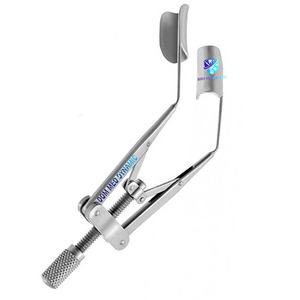 Espéculo Oftálmico Ajustable Lieberman Profesional de 10 mm, Pediátrico, con Hojas Delgadas y Sólidas de Acero Inoxidable, Manual, para Cirugía Oftálmica - Product Image 3