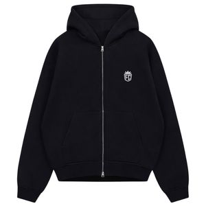 Ensemble décontracté pour homme : sweat à capuche zippé épais et pantalon de jogging en coton doux, style streetwear, noir, ensemble de vêtements de sport tendance - Product Image 1