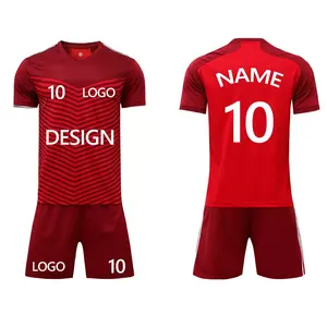 Conjuntos de camisetas de fútbol personalizadas por sublimación, diseño de uniforme de fútbol colorido en negro y amarillo para hombre - Product Image 3