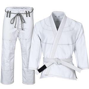 Uniforme de BJJ Personalizado, 100% Algodón, Impresión por Transferencia de Calor, Elástico, Resistente, Ligero, para Entrenamiento de Artes Marciales - Product Image 5