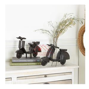 Metal Scooter Sculpture for <b>Table</b> Modern Iron Unique <b>Car</b> and Bike and Scooter Sculpture <b>Table</b> - Product Image 1