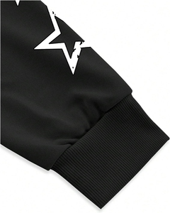 2026 High Quality Printed Hoodie and <b>Pants</b> Tracksuit Trendy Casual Streetwear Two Piece Outfit Set - Product Image 4