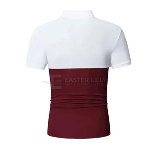 Polo homme personnalisé, nouveau style, respirant, manches courtes, pour le sport et les occasions décontractées. - Product Image 6