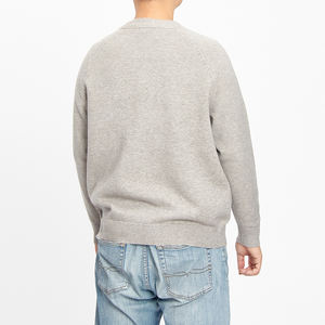 Cardigan pour homme, coupe ajustée, veste tendance, cardigan boutonné avec poches - Product Image 6