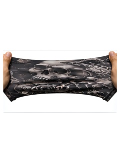 Manchons de bras personnalisés imprimés en 3D, protection solaire UV, en soie glacée sans couture, rafraîchissants, pour le cyclisme et les sports de plein air - Product Image 3