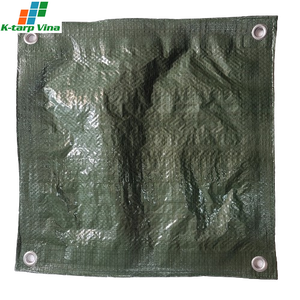 Bâche en PE professionnelle K-Tarp Vina - Meilleure vente, couleur vert olive, service de découpe sur mesure disponible, origine Vietnam - Product Image 2