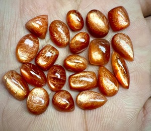 Lote de Cabujones de Sunstone Fuego, Colección de Gemas Calibradas, Joyería Artesanal, Cabujón Diseñado, Gemas Únicas, Regalo para Amantes de las Gemas - Product Image 1