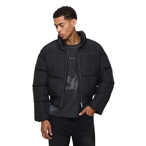 Custom <b>Men</b>’s <b>Lightweight</b> Puffer <b>Jacket</b> Water-Resistant Quilted Winter Coat Packable Warm Outerwear Padded <b>Jackets</b> Coats - Product Image 3