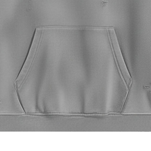 Sudadera con Capucha para Hombre, Estilo Urbano, Vintage, con Efecto Desgastado, Suave al Tacto, para Uso Diario Informal - Product Image 5