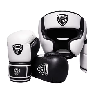 Customization Boxing Sets Gloves <b>Head</b> Chest Guards High Quality Real Leather Protective Custom Logo Sizes DUMELA INTERNATIONAL - Product Image 1