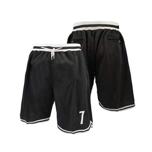 Nouveaux shorts de sport décontractés unisexe en maille à séchage rapide, taille mi-haute avec cordon de serrage, écologiques, pour le basketball, la natation et la course à pied - Product Image 1