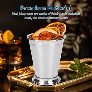 Bulk Stainless Steel Cocktail & Mint Julep <b>Cups</b>-<b>Reusable</b> Leak Proof BPA Free Portable Barware with Custom Logo & Dishwasher Safe - Product Image 4