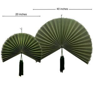 Decoración de Pared Boho Natural, Ventilador de Bambú, Precio Económico, Ventilador de Pared de Bambú, Decoración para Cabecera, Tejido por Fabricantes Vietnamitas - Product Image 1