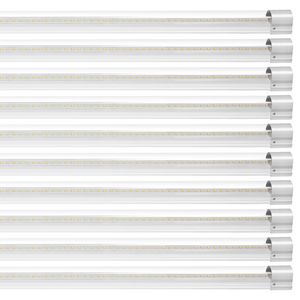 Lampada LED Collegabile da 80W per Officina, Confezione da 10, 2,4m, 10000 LM, Luci da Soffitto con Interruttore ON/OFF, Cavi di Alimentazione da 59 Pollici, Barra Luminosa da 48 Pollici - Product Image 2