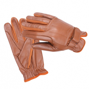 Winter Sports Horse Riding <b>Gloves</b> Fourway Polyester Fabric Sheep Leather PU Non-slip Strap Closing Men's Spandex Multi-color - Product Image 1