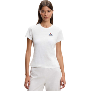 T-shirt décontracté pour femme en mélange de lin à manches courtes, léger, respirant, haut d'été doux et confortable, coupe décontractée, vêtement de tous les jours - Product Image 1