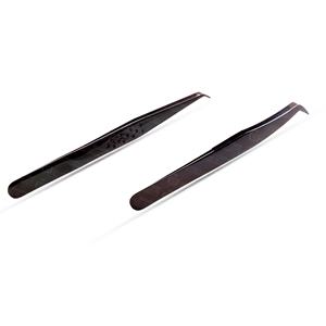 Pinzas Profesionales SIMAECO-CE SM-101 de Acero Inoxidable de 10 mm con Punta de Fibra para Extensiones de Pestañas, Pinzas de Precisión para Artistas de Pestañas - Product Image 3