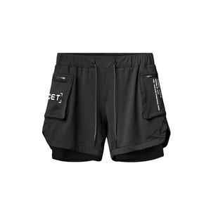 Pantalones cortos deportivos informales de cintura elástica para hombre, malla de poliéster, nailon, verano, Fitness, gimnasio, pantalones cortos para correr con ajuste cómodo - Product Image 1