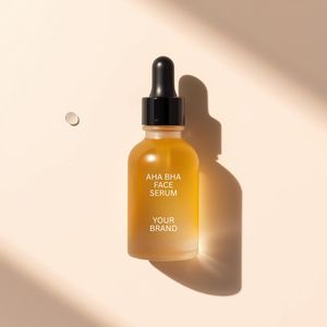 Sérum Visage Anti-Âge Liquide à l'Aloe Vera, Exfoliant BHA AHA, Éclaircissant Naturel, Soin de la Peau, Marque Privée - Product Image 3