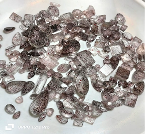 BAITHU GEMS MINERALS Quartz Naturel Poli en Vrac, 100% Naturel, Couleurs Mixtes, Formes Variées, pour Fabrication de Bijoux, Taille Personnalisée, DIY - Product Image 1