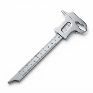 เครื่องมือวัดขนาดฟัน Optitech Healthcare QR-7409 Dental Iwanson Gauge Caliper สแตนเลสสตีล สีเงิน แบบใช้มือ วัดได้แม่นยำ ได้รับมาตรฐาน CE สำหรับการผ่าตัด - Product Image 4