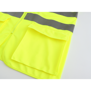 เสื้อกั๊กนิรภัย ANSI Class 2 รุ่นใหม่ล่าสุด ขายส่ง รับผลิตตามแบบ OEM พร้อมโลโก้ ไฟ LED กันน้ำ 100% โพลีเอสเตอร์ สำหรับวิศวกร ทุกขนาด - Product Image 5