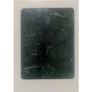 Tabla de Cortar de Mármol Natural Verde Pulido de Lujo para Verduras, Frutas y Queso - Product Image 1