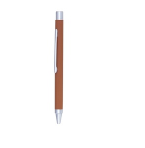 Meilleures ventes Collection classique Tan cuir finition métal stylos à bille de qualité supérieure Kit personnalisé de jonction des employés 0.5mm les mieux notés - Product Image 1