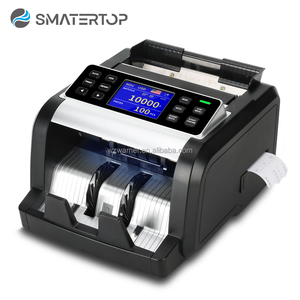 Compteuse de billets multi-devises P89 avec <span class=keywords><strong>1</strong></span> détecteur CIS de contrefaçon, compteur de billets mixtes avec imprimante Madagascar - Product Image 2
