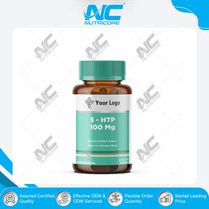 Compléments de santé à base de plantes de haute qualité sous marque privée, 5-HTP 100 mg en capsules, antioxydant pour hommes et femmes, durée de conservation de 24 mois - Product Image 3