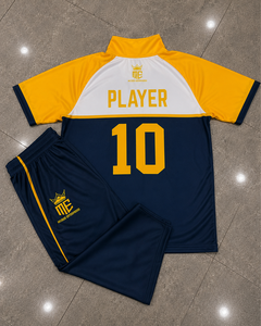 Conjunto de Uniforme Deportivo Personalizado para Entrenamiento de Cricket con Media Cremallera, Ropa Deportiva de Poliéster para Equipos, Fabricante OEM ODM - Product Image 2