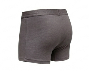 Calzoncillos bóxer para hombre, color gris oscuro, tejido, cómodos, lavables a máquina, corte clásico - Product Image 3