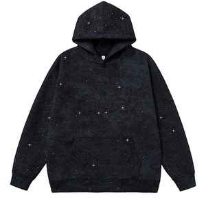 Streetwear Design Men Women's <b>Sequin</b> Hoodies Cotton/Polyester Hot 350grams Ladies Blanks Heavy <b>Jogger</b> Hoodie - Product Image 6