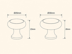 Elegant Round Brass Chrome Cabinet <b>Knob</b> Vintage Dresser <b>Drawer</b> Pull Kitchen Cupboard Furniture Door Hardware - Product Image 2