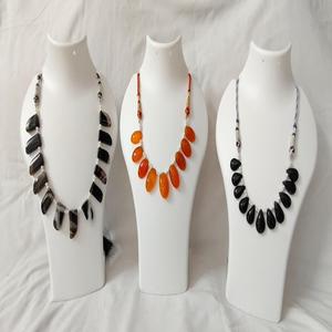 Collar de cristal natural de colores variados, piedras preciosas al por mayor, los más vendidos: cornalina roja, turmalina negra, ágata sulemani - Product Image 3