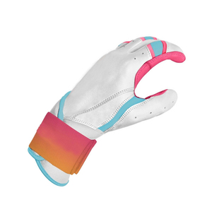Latest Design <b>Baseball</b> Batting Gloves Unique Style Custom Made with Heat Resistant Leather Material <b>Baseball</b> Batting gloves - Product Image 2