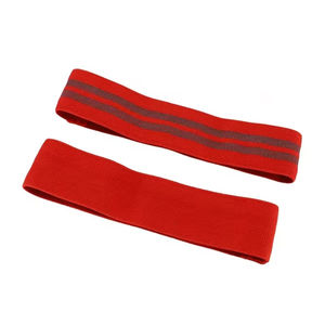 Banda de Resistencia para Cadera de Tela de Poliéster con Logotipo Personalizado - Niveles de Resistencia Medio/Pesado/Leve para Entrenamiento de Fuerza de Glúteos y Cadera - Product Image 4