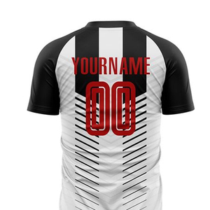 Ensemble de maillots de football à manches courtes imprimés, fabriqués en usine, légers, couleur et taille personnalisées, 100% polyester, séchage rapide - Product Image 5