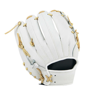 PU <b>Baseball</b> <b>Glove</b> Right-Handed Pitcher H-Web Full Finger Hook Loop Closure Breathable Waterproof Insulated <b>Baseball</b> Batting - Product Image 4
