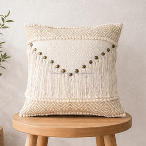 <b>Cushions</b> Bohemian Pillows Quick Dry Farmhouse Summer Pillow Covers Washable Boho Chic Sofa <b>Cushion</b> <b>from</b> <b>India</b> - Product Image 1