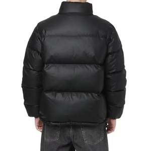 <b>Long</b> Quilted Puffer Jacket Thermal Insulated Winter <b>Coat</b> Water Resistant Windproof Hooded Outdoor Casual Jacket for <b>Men</b> and - Product Image 2