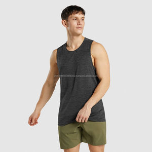 Débardeur de sport pour homme de haute qualité, léger, dernier design, style décontracté, tissage tricoté, prix bas, taille surdimensionnée, service OEM - Product Image 1