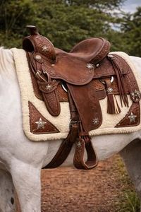 Silla de Montar para Caballo de Cuero 100% Personalizada de Alta Calidad con Árbol de Plástico, Nuevo Diseño Estilo Western, Modelo de Bajo Precio, Talla y Color Originales - Product Image 2