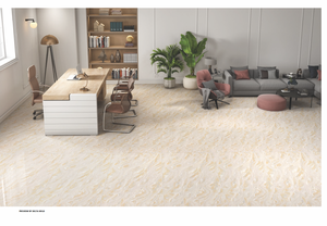 Piso de Porcelana de Diseño de Lujo, 600x1200mm, Acabado Mate, 8mm de Grosor, Estilo Moderno para Sala de Estar de Apartamento - Product Image 4