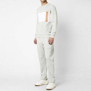 Conjunto Deportivo Casual Personalizado de 2 Piezas para Hombre, 100% Algodón, Sudadera de Manga Larga, Estilo Moderno, Estampado de Verano - Product Image 2