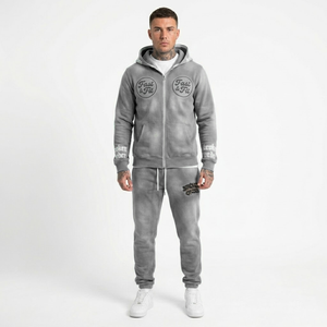 Chándal de Manga Larga Hecho en Pakistán, Talla Grande, Poliéster y Algodón, Chándal Deportivo para Hombre, Traje de Entrenamiento - Product Image 1