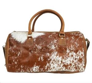 Sac de voyage robuste en cuir de qualité supérieure, sac de week-end de luxe, grande capacité, prix de gros - Product Image 5